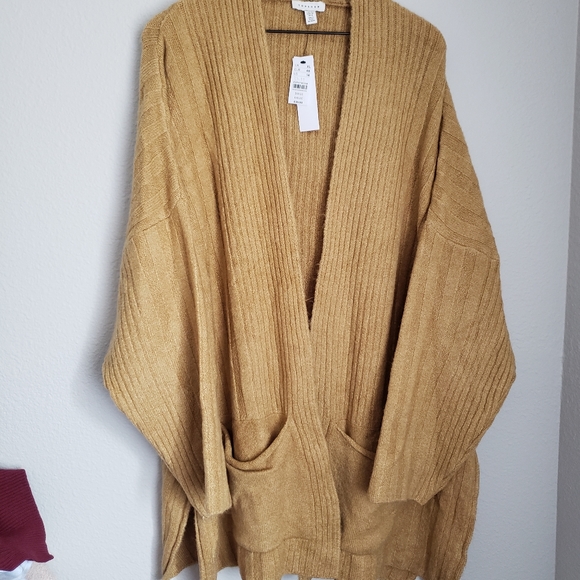 Topshop Tan Cardigan - Picture 2 of 8